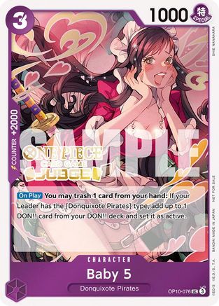 Baby 5 (Judge Pack Vol. 5) (OP10-076) - Uncommon
