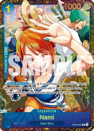 Nami (Championship 25-26 Regionals Season 1) (OP09-050) - Rare