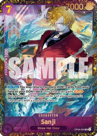 Sanji (Championship 25-26 Regionals Season 1) (OP09-065) - Super Rare