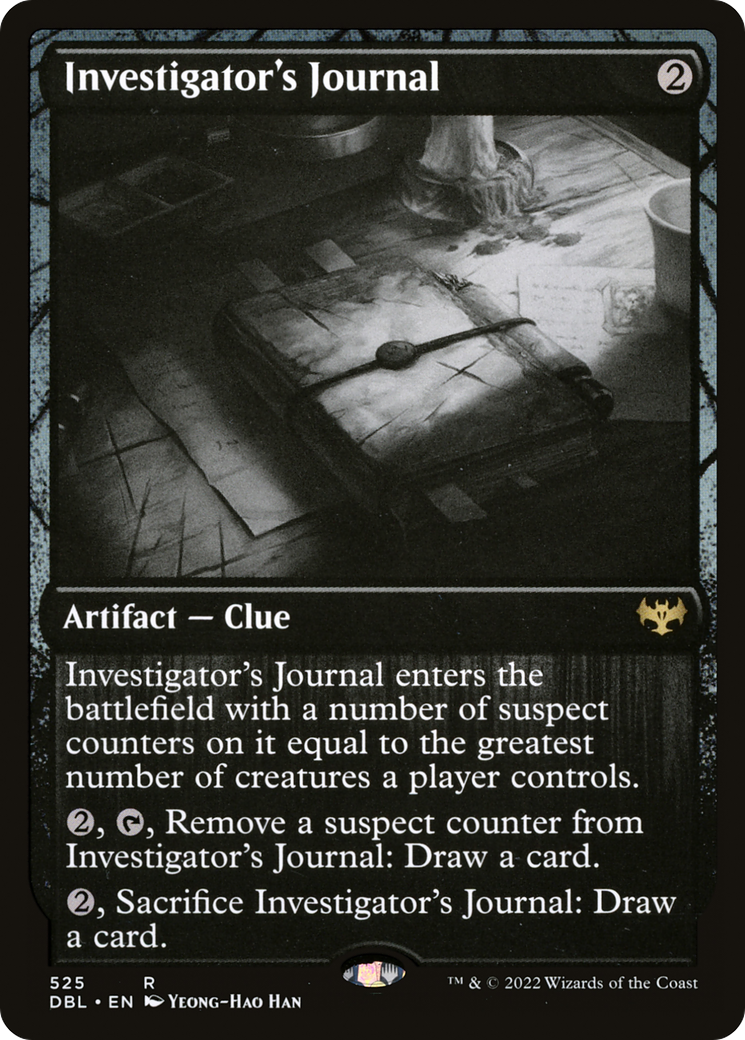 Journal de l'enquêteur [Innistrad : Double dossier] 