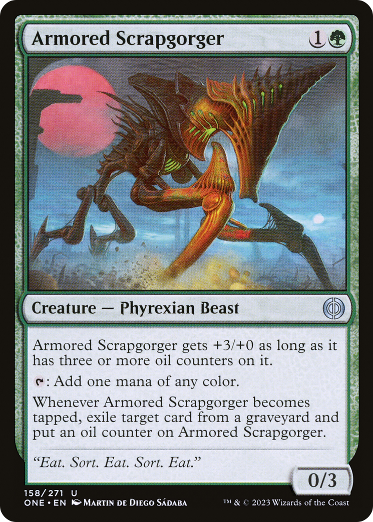 Gorger de ferraille blindé [Phyrexia : Tous seront un] 