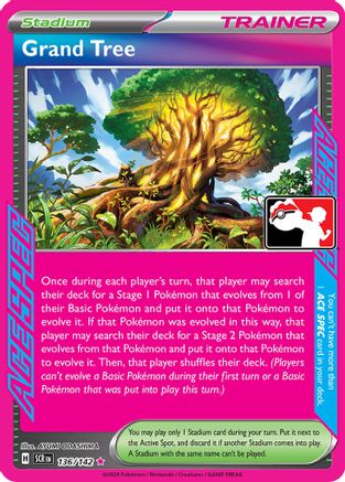Grand Tree 136  - Holofoil - ACE SPEC Rare