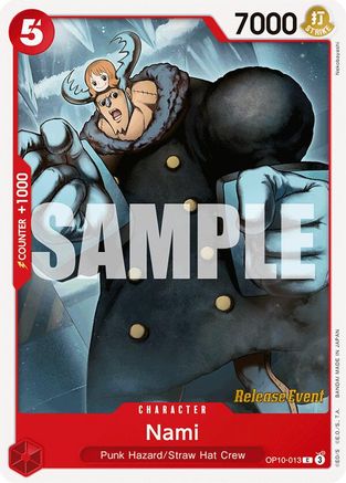 Nami (013) (OP10-013) - Common
