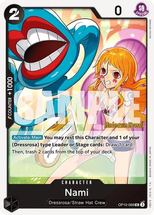 Nami (088) (OP10-088) - Uncommon