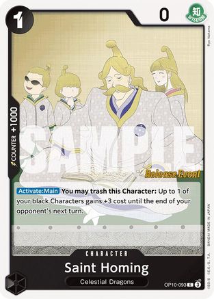 Saint Homing (OP10-093) - Common
