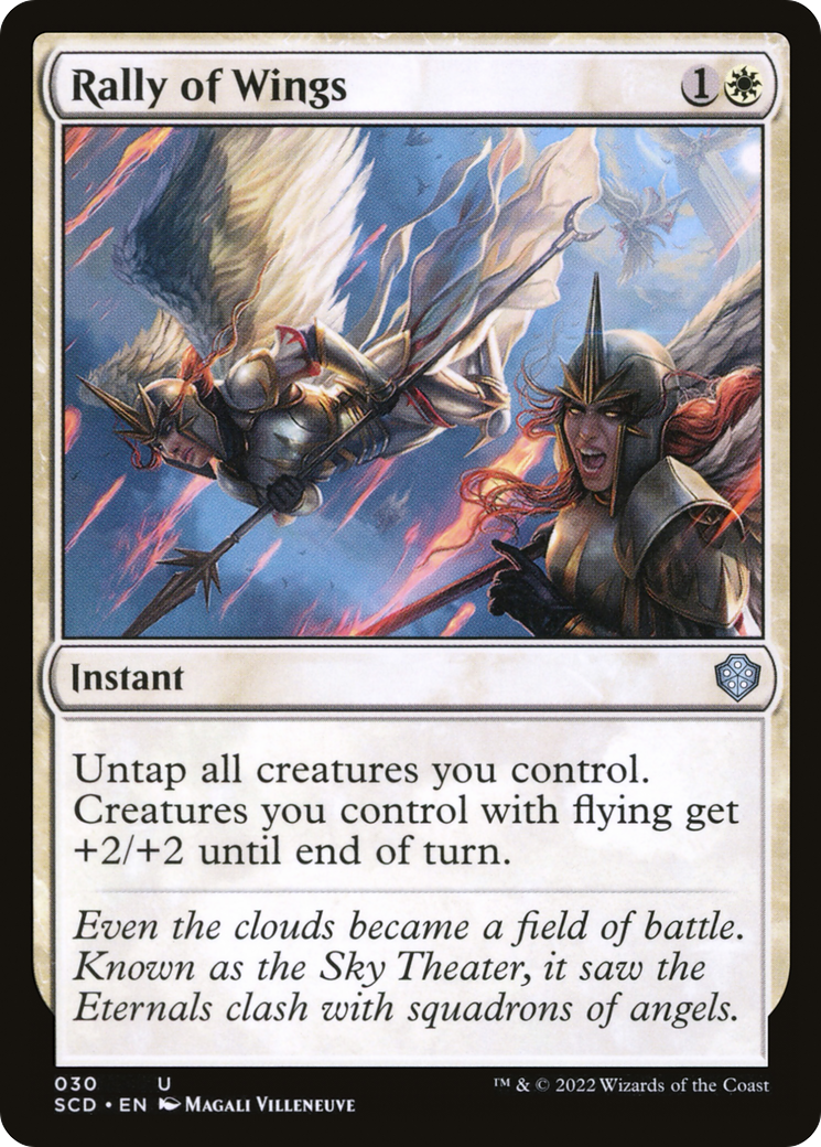 Rassemblement d'ailes [Decks Starter Commander] 