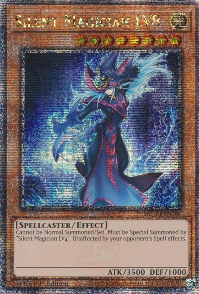 Silent Magician LV8 (MZTM-EN000) - Quarter Century Secret Rare