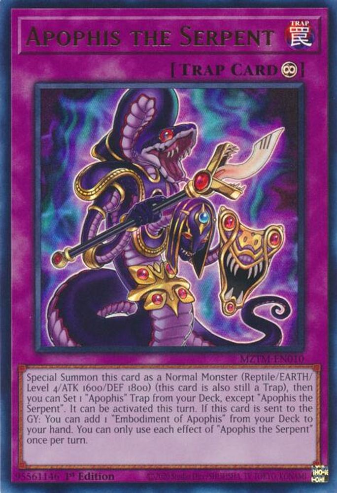 Apophis the Serpent (MZTM-EN010) - Ultra Rare