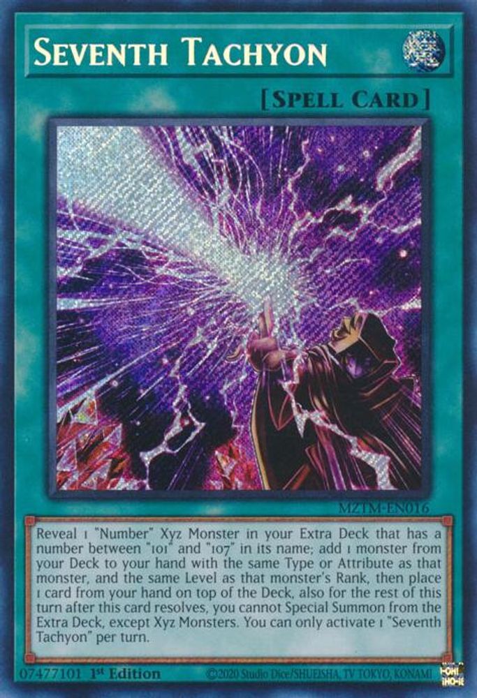 Seventh Tachyon (MZTM-EN016) - Secret Rare