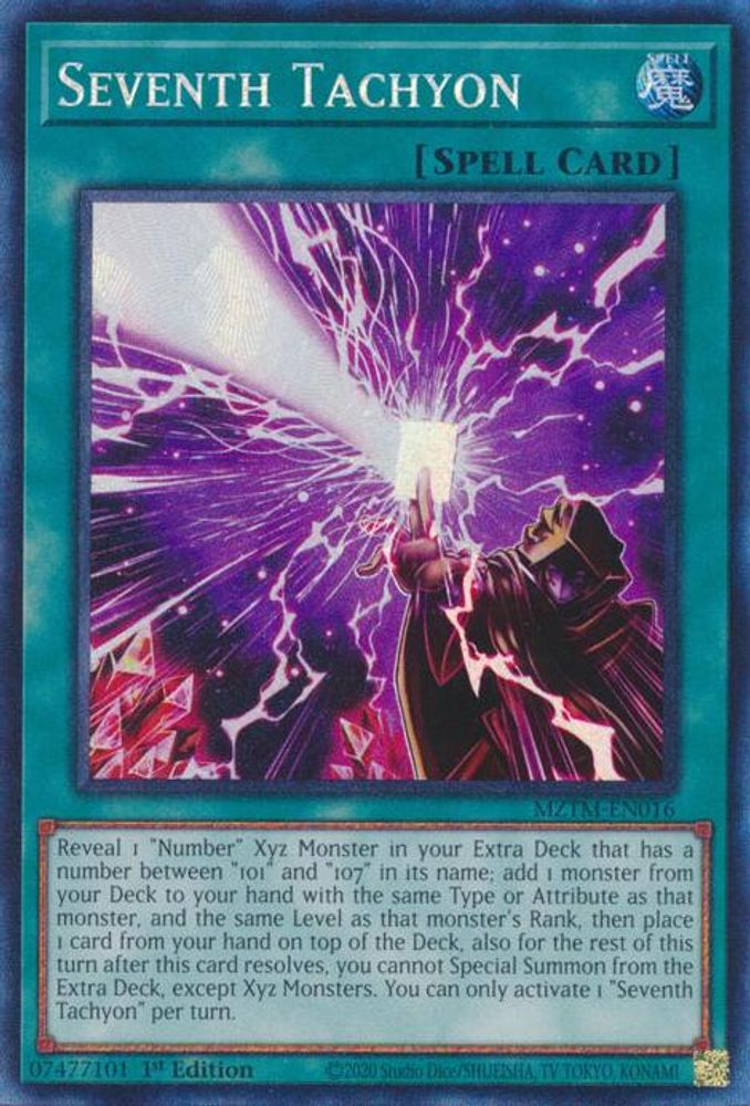 Seventh Tachyon (CR) (MZTM-EN016) - Collector's Rare
