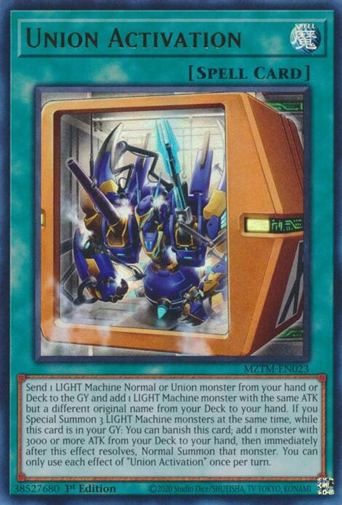 Union Activation (MZTM-EN023) - Ultra Rare