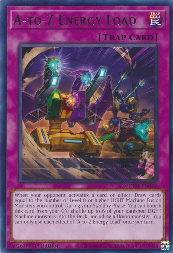 A-to-Z Energy Load (MZTM-EN024) - Rare