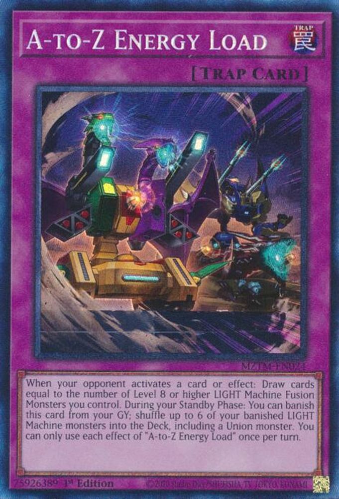 A-to-Z Energy Load (CR) (MZTM-EN024) - Collector's Rare