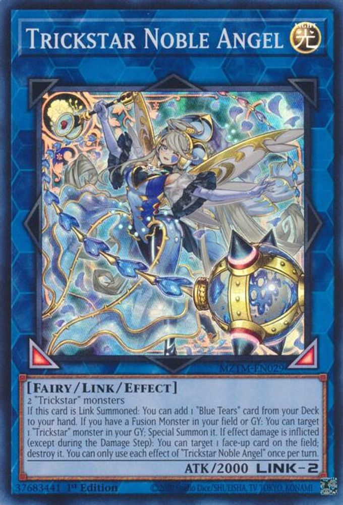Trickstar Noble Angel (MZTM-EN029) - Super Rare