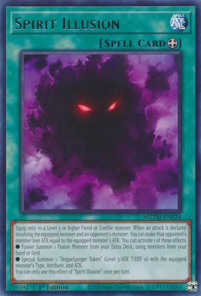 Spirit Illusion (MZTM-EN034) - Rare