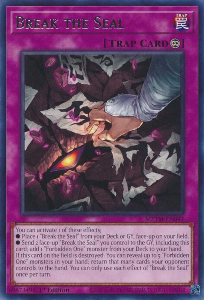 Break the Seal (MZTM-EN043) - Rare