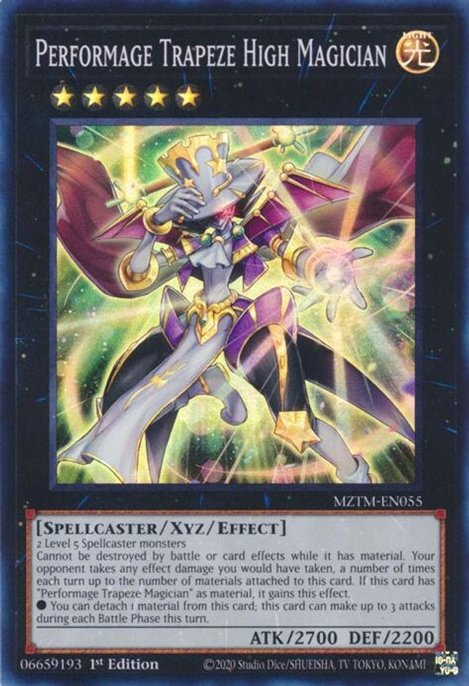 Performage Trapeze High Magician (MZTM-EN055) - Super Rare