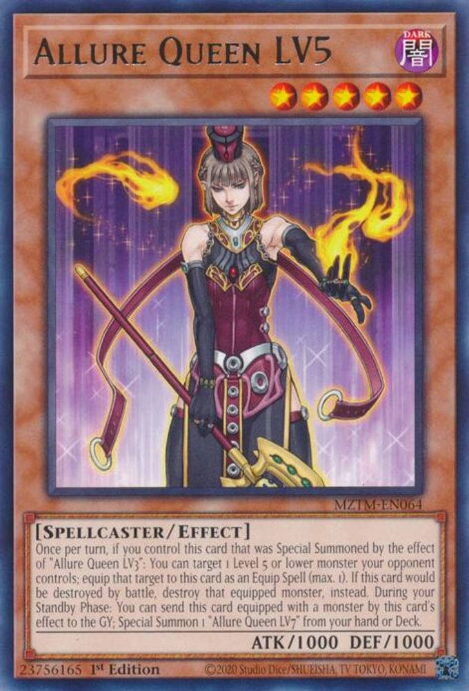 Allure Queen LV5 (MZTM-EN064) - Rare