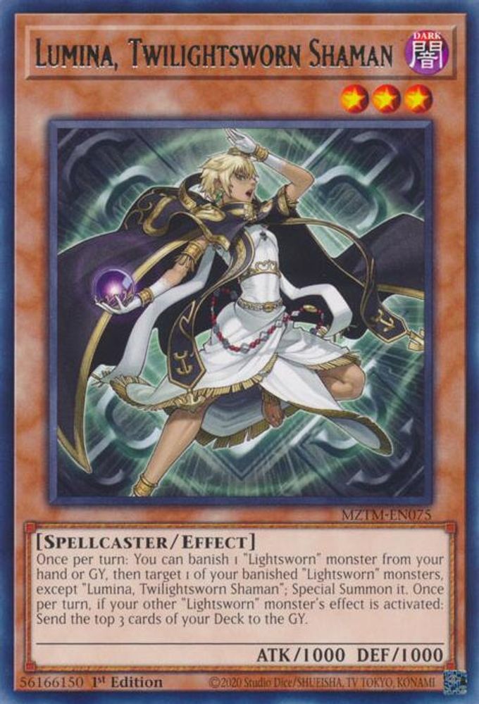 Lumina, Twilightsworn Shaman (MZTM-EN075) - Rare