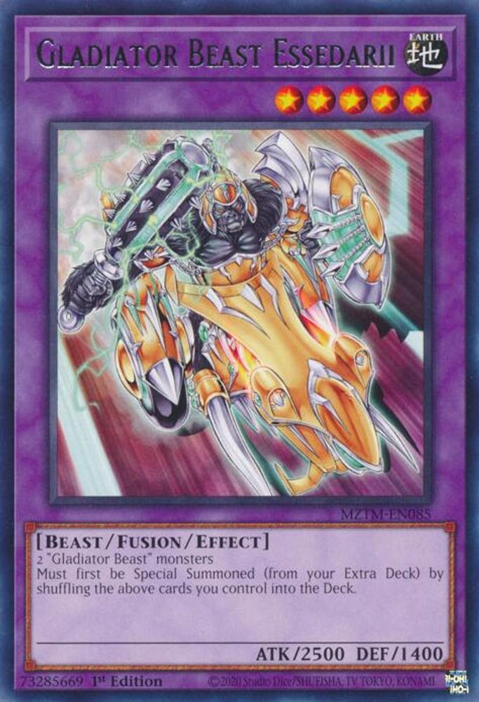 Gladiator Beast Essedarii (MZTM-EN085) - Rare