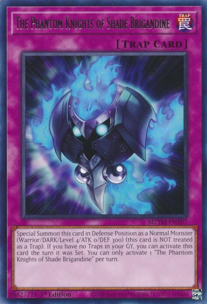 The Phantom Knights of Shade Brigandine (MZTM-EN107) - Rare