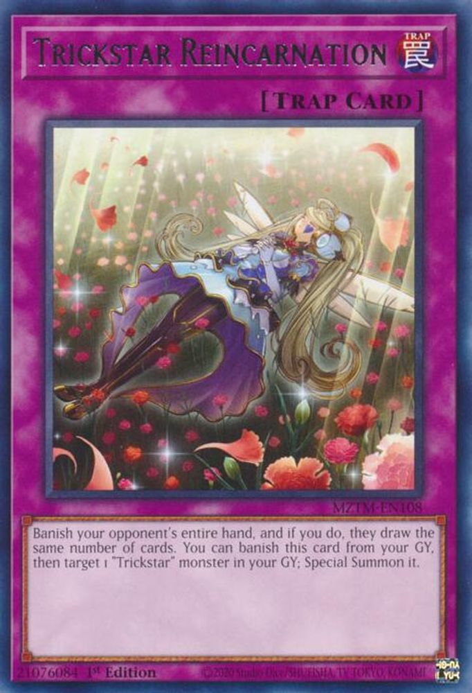 Trickstar Reincarnation (MZTM-EN108) - Rare