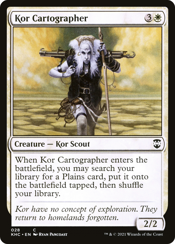 Cartographe Kor [Commandant Kaldheim] 