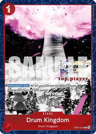 Drum Kingdom (Championship 2024 Top Player Pack Vol. 2) (OP08-020) - Common