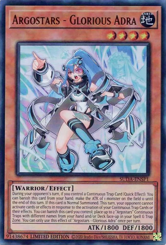 Argostars - Glorious Adra (SUDA-ENSP1) (SUDA-ENSP1) - Ultra Rare