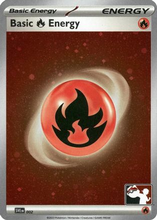 Basic Fire Energy (Cosmos Holo) 002  - Holofoil - Common