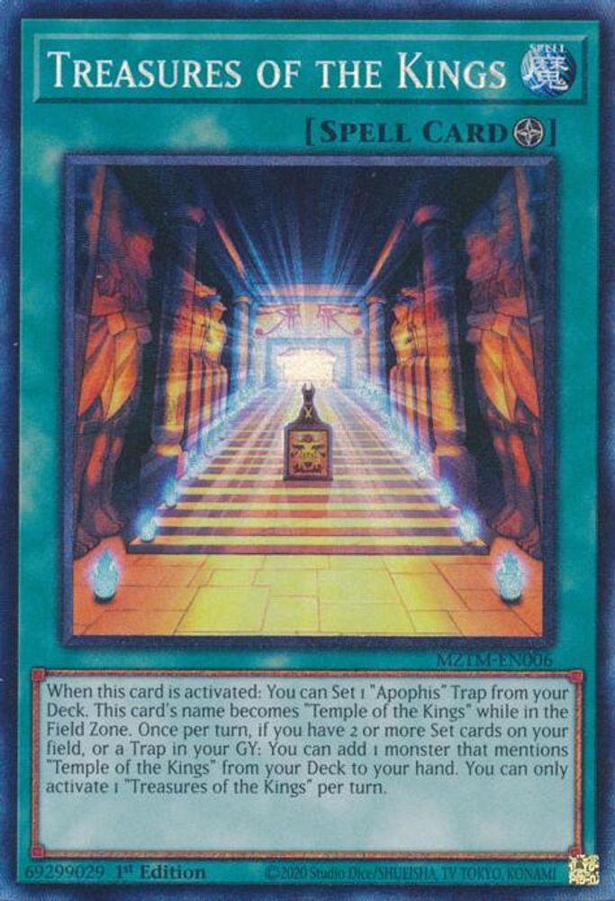 Treasures of the Kings (CR) (MZTM-EN006) - Collector's Rare