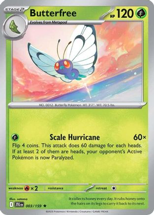 Butterfree 003  - Rare