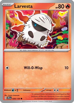 Larvesta 028  - Reverse Holofoil - Common