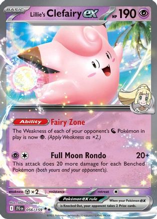 Lillie's Clefairy ex 056/159  - Holofoil - Double Rare