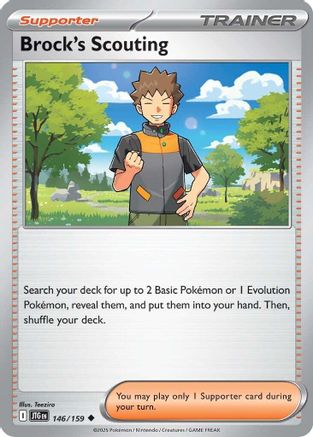 Brock's Scouting 146/159  - Uncommon
