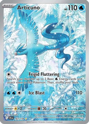 Articuno 161/159  - Holofoil - Illustration Rare