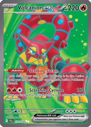 Volcanion ex 171/159  - Holofoil - Ultra Rare
