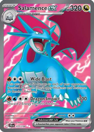 Salamence ex 177/159  - Holofoil - Ultra Rare