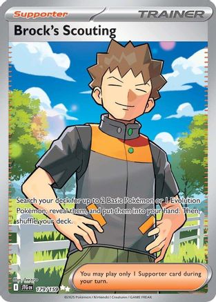 Brock's Scouting 179/159  - Holofoil - Ultra Rare