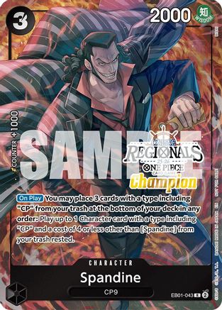 Spandine (Regional Champion Card Set 2025 Vol.1) (EB01-043) - Rare
