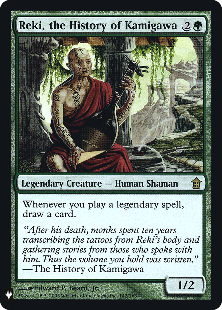 Reki, the History of Kamigawa (LIST-SOK-142) - The List Foil