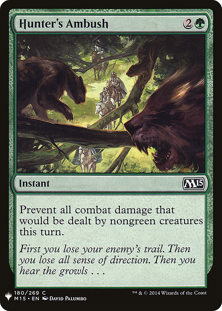 Embuscade du chasseur [Booster mystère] 