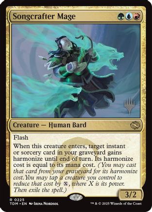Songcrafter Mage (PPTDM-225) - Promo Pack: Tarkir: Dragonstorm