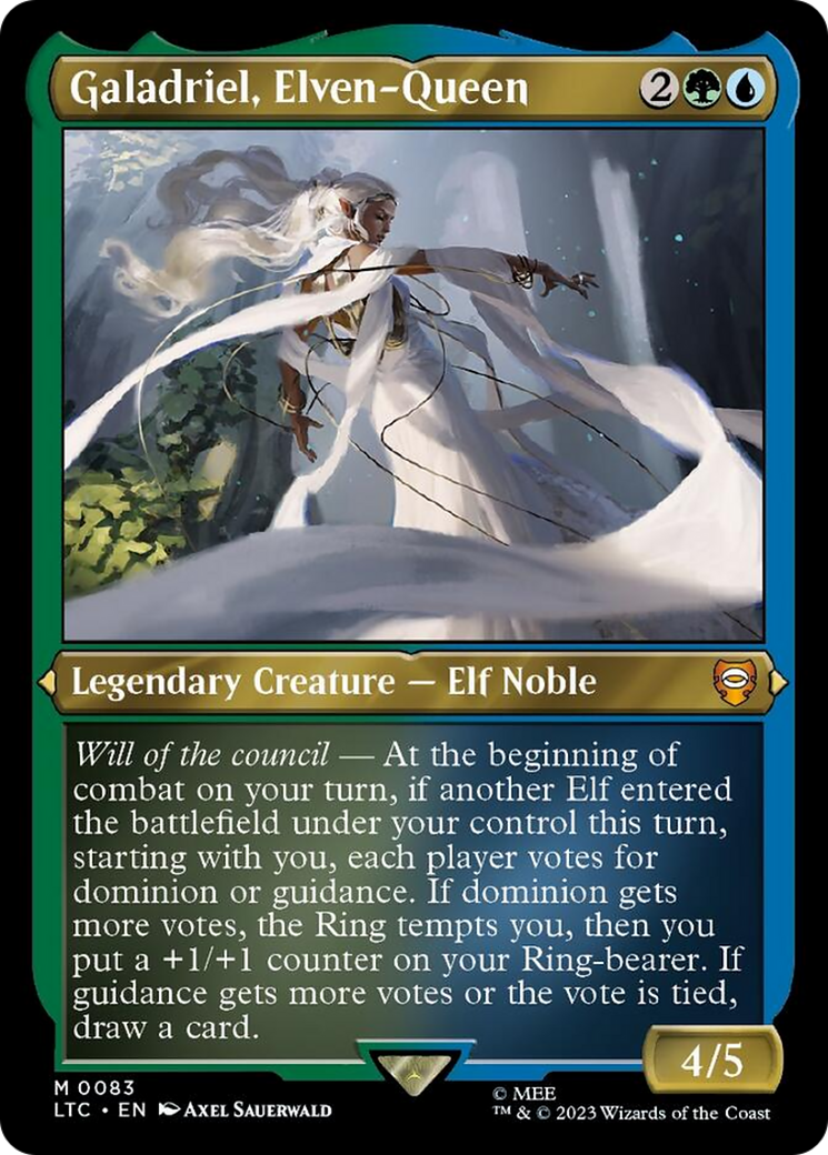 Galadriel, Reine Elfique (Display Commander) [Le Seigneur des Anneaux : Les Contes du Commandant de la Terre du Milieu] 
