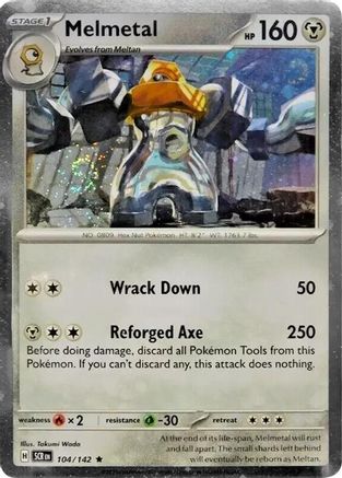 Melmetal (Cosmos Holo) 104/142  - Holofoil - Promo