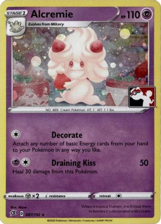 Alcremie (League Promo) 087/192  - Holofoil - Promo