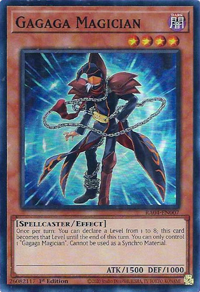 Gagaga Magician (RA04-EN007) - Super Rare