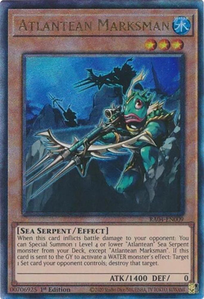 Atlantean Marksman (PUR) (RA04-EN009) - Prismatic Ultimate Rare