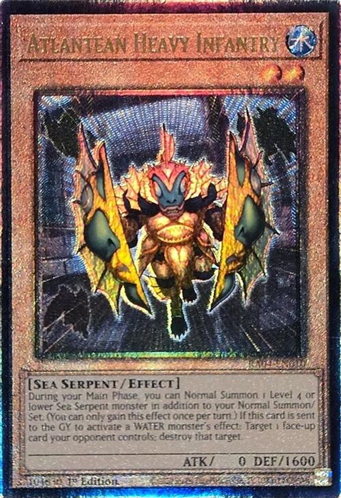 Atlantean Heavy Infantry (PUR) (RA04-EN010) - Prismatic Ultimate Rare