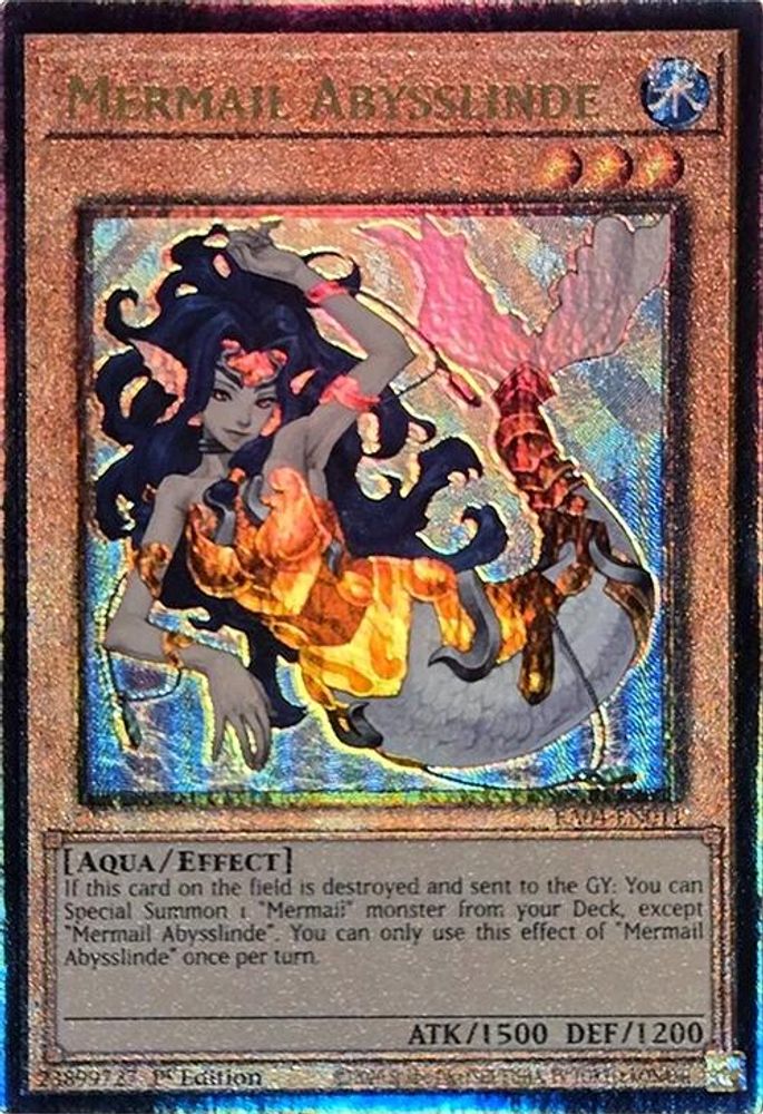 Mermail Abysslinde (PUR) (RA04-EN011) - Prismatic Ultimate Rare